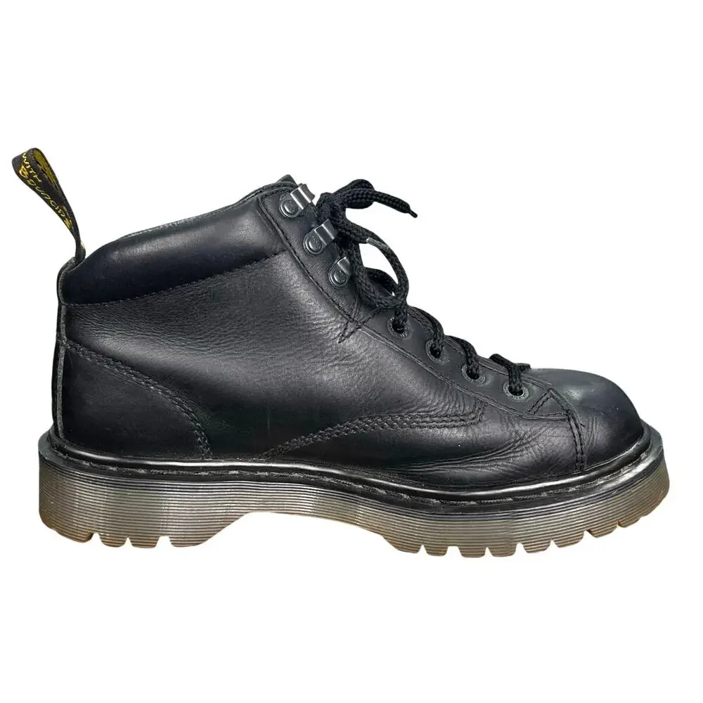 Vintage Y2K Dr. Martens Black Leather Made In England Chukka Boots Size 9 US 10